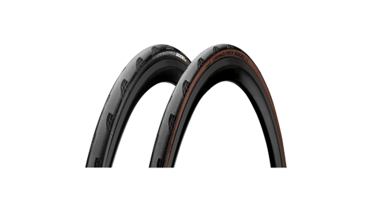 Main image of Continental Continental GP5000 Road Race Clincher (Folding) in Black 700 x 25c