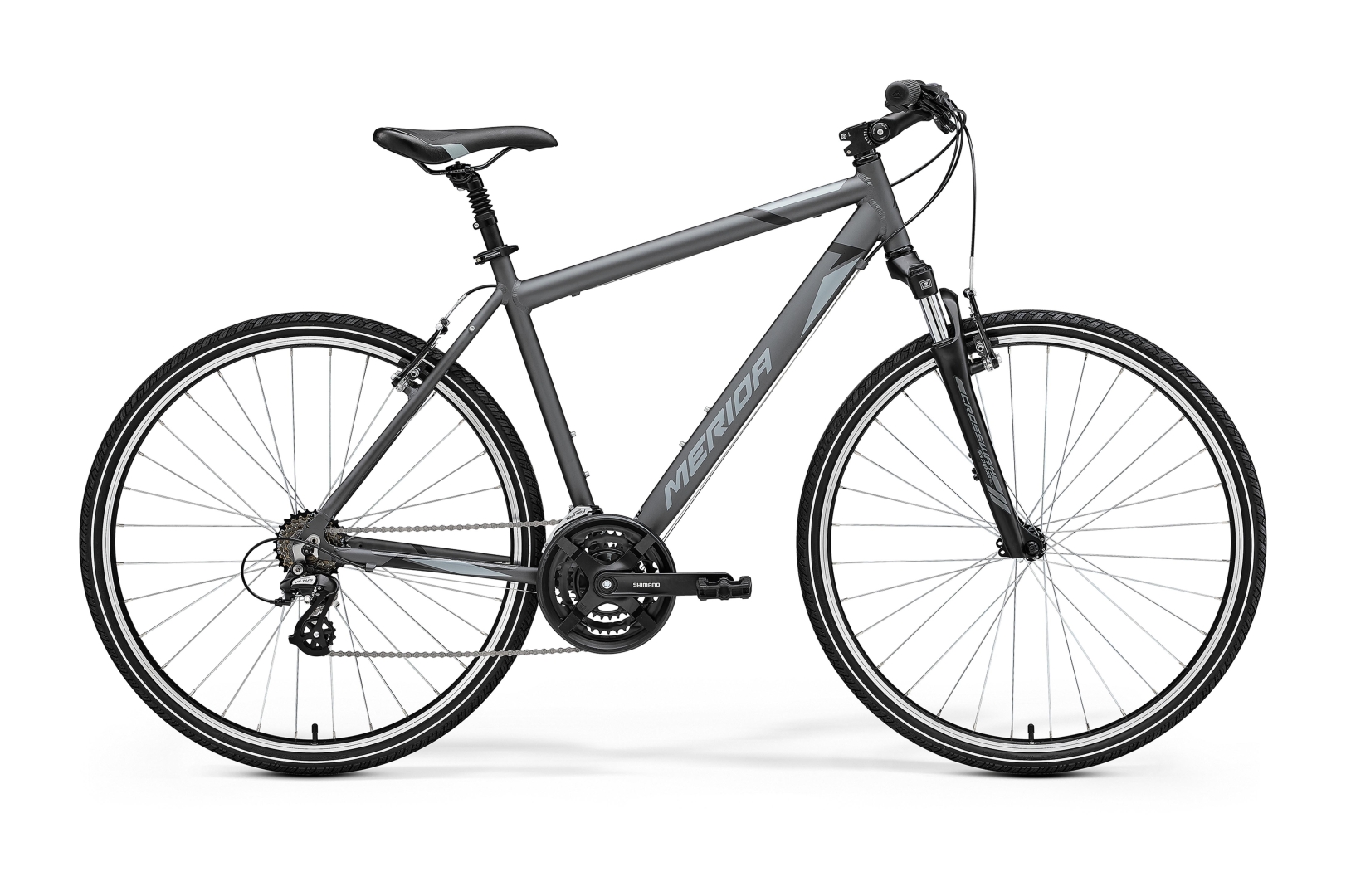 Main image of Merida Crossway 10-V - Anthracite / Black