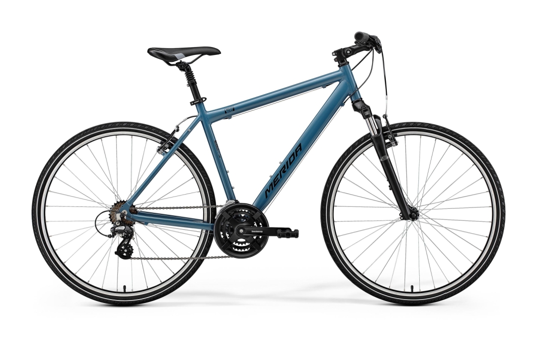 Main image of Merida Crossway 10-V SE - Silk Blue/Black - MY25