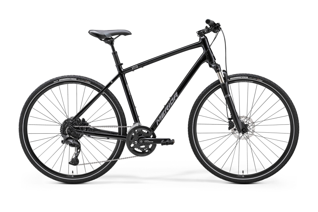 Main image of Merida Crossway 300 - Black - MY24