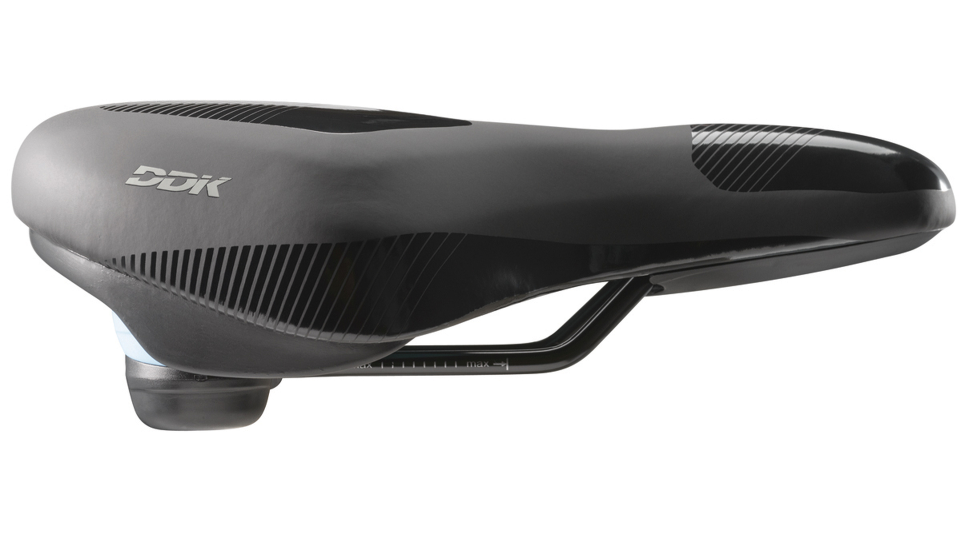 Main image of DDK Saddles DDK 3053MF Comfort Plus Unisex City Saddle in Black