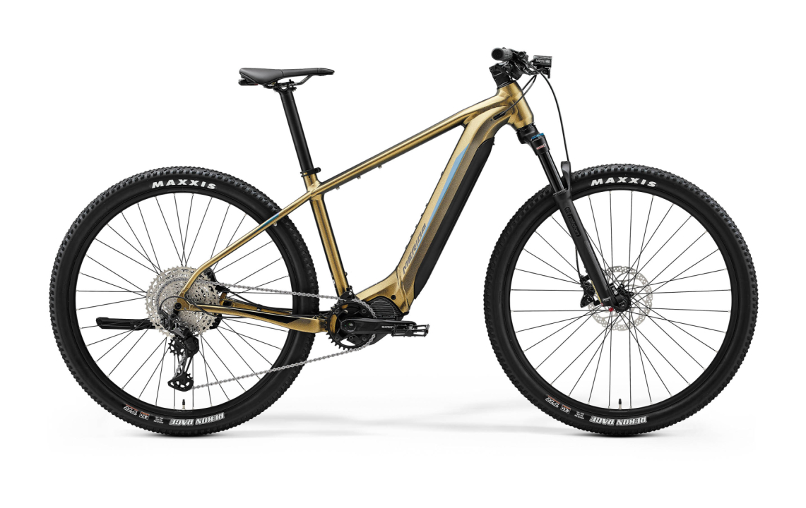 Main image of Merida eBig Nine 775 - Gold/Blue/Black - MY24