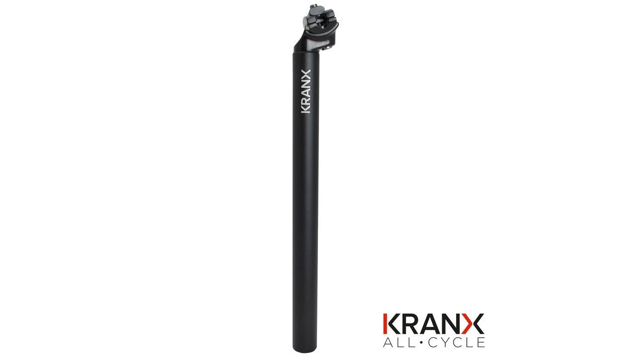 Main image of KranX KranX Micro Alloy 400mm 12mm Offset Seatpost in Black