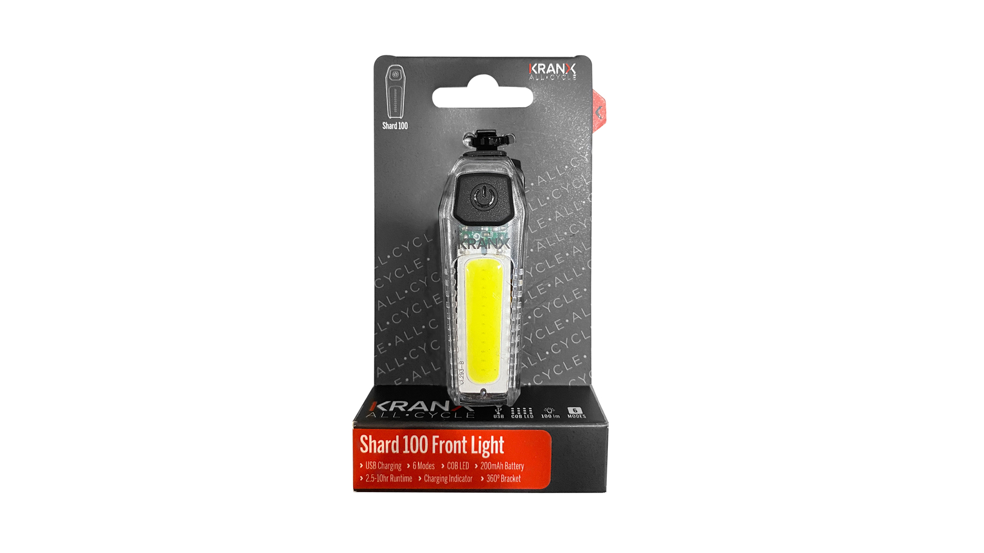 Main image of KranX KranX Shard 100 USB Front Light