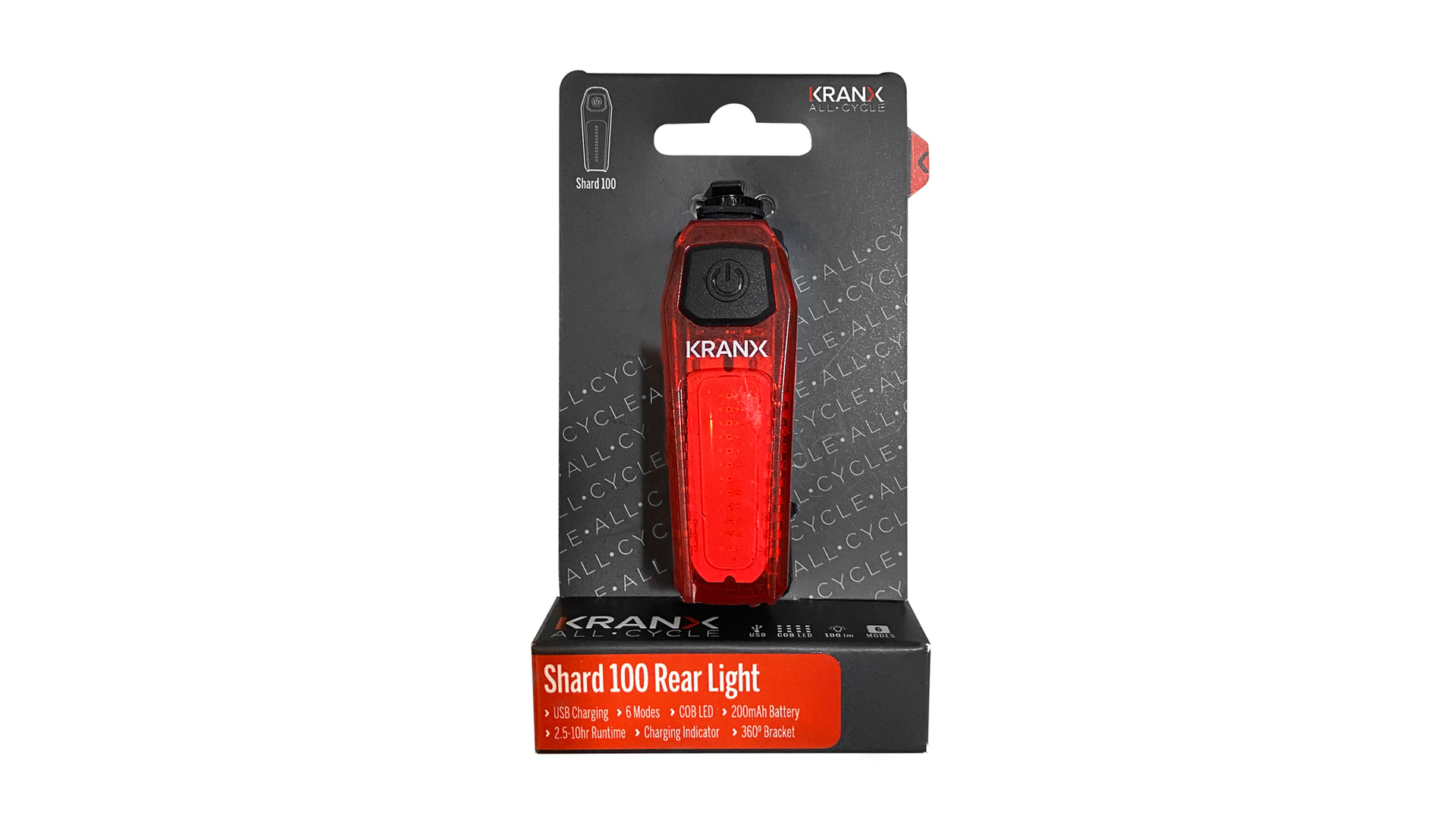 Main image of KranX KranX Shard 100 USB Rear Light