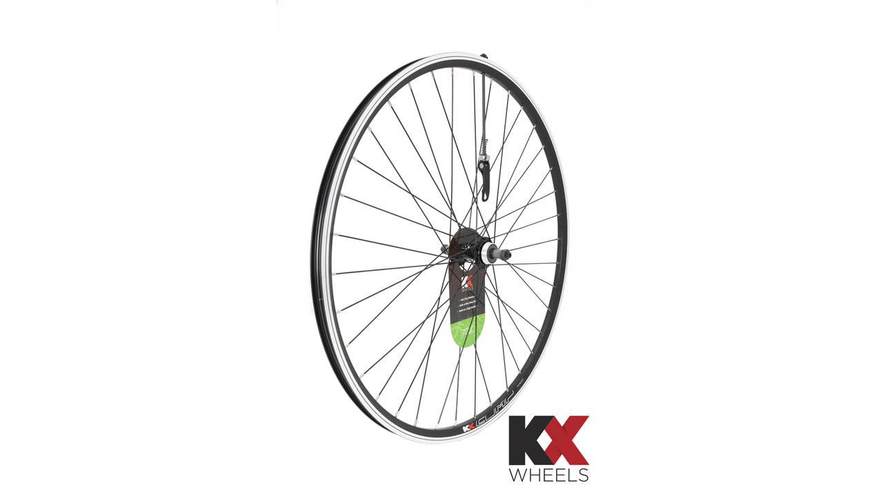 Main image of KranX KX Hybrid 700C Doublewall Q/R Screw On Wheel Rim Brake (Rear)