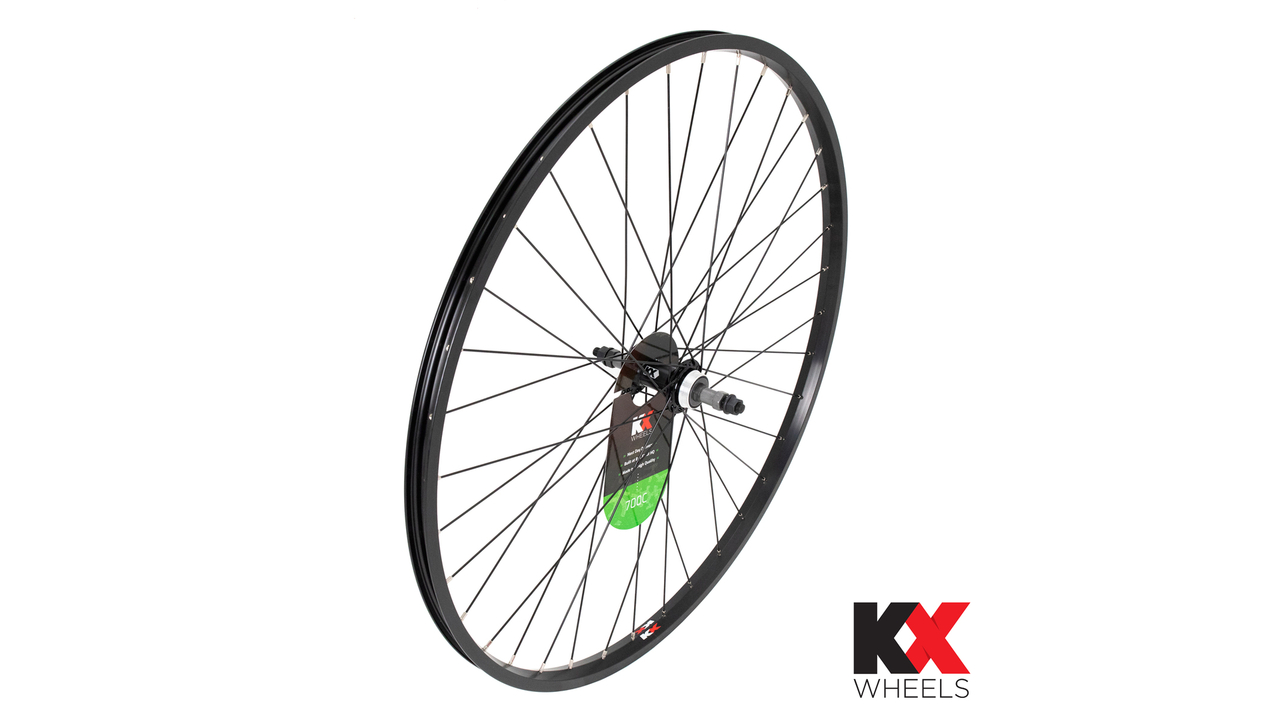 Main image of KranX KX Hybrid 700C Singlewall Solid Axle Screw On Wheel Rim Brake (Rear)