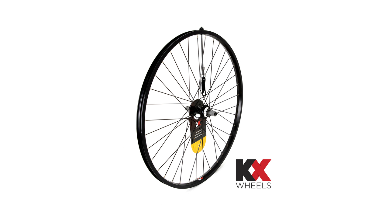 Main image of KranX KX MTB 26" Singlewall Q/R Screw On Wheel Rim Brake (Rear)