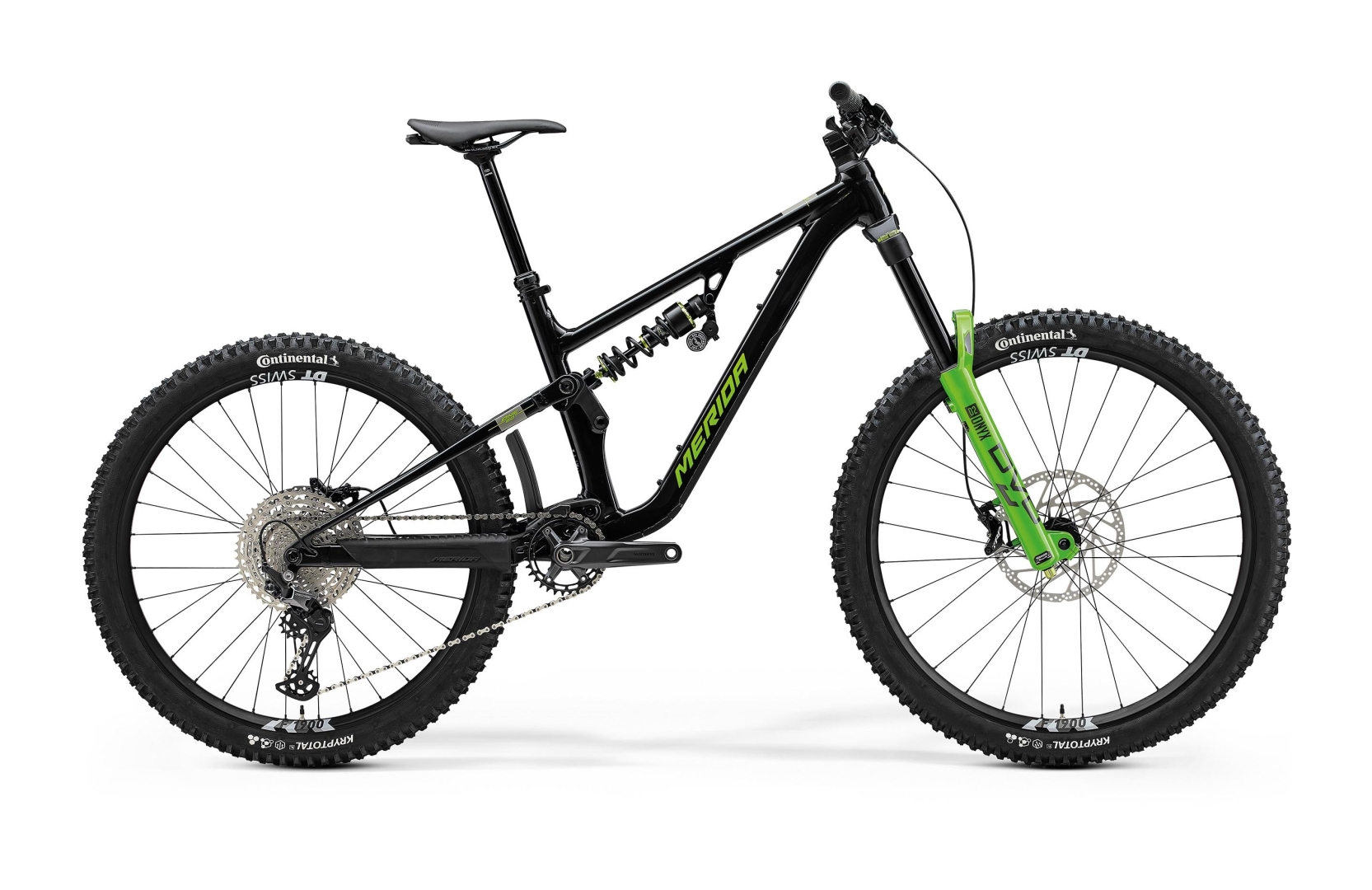 Main image of Merida One-Sixty FR 800 - Black/Grey/Green - MY25