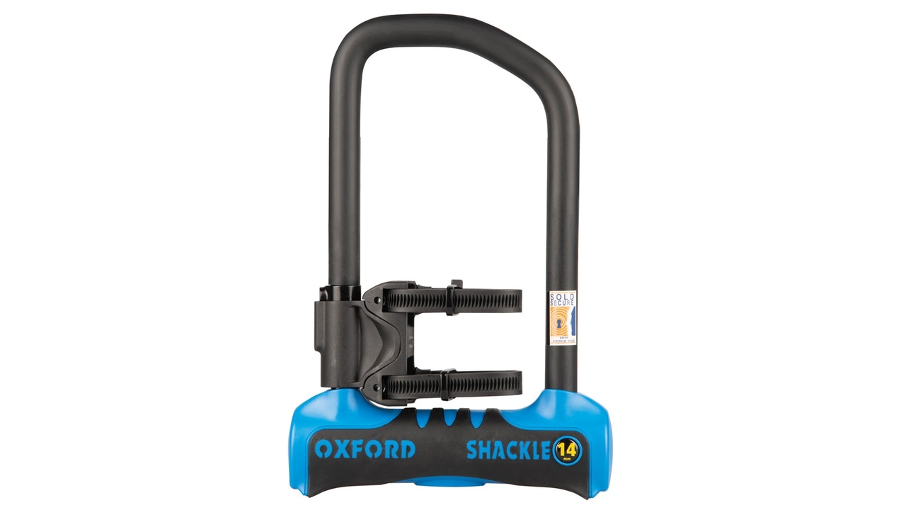 Main image of Oxford Oxford Shackle14 Pro U-Lock 260mm x 177mm BLUE