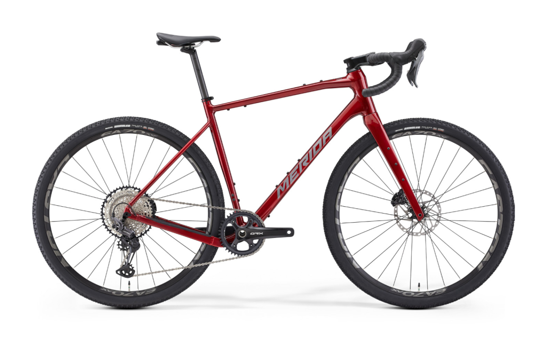 Main image of Merida Silex 700 - Dark Red/Grey/Red - MY25