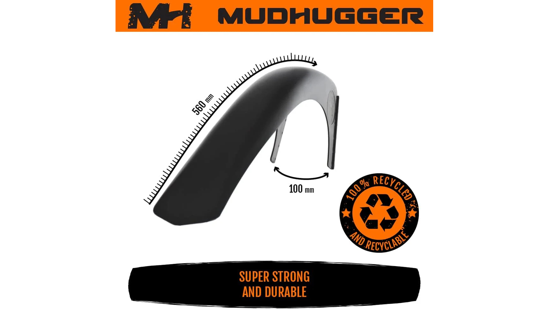 Main image of MudHugger SMALL rear Mudhugger (previously The 'Original')