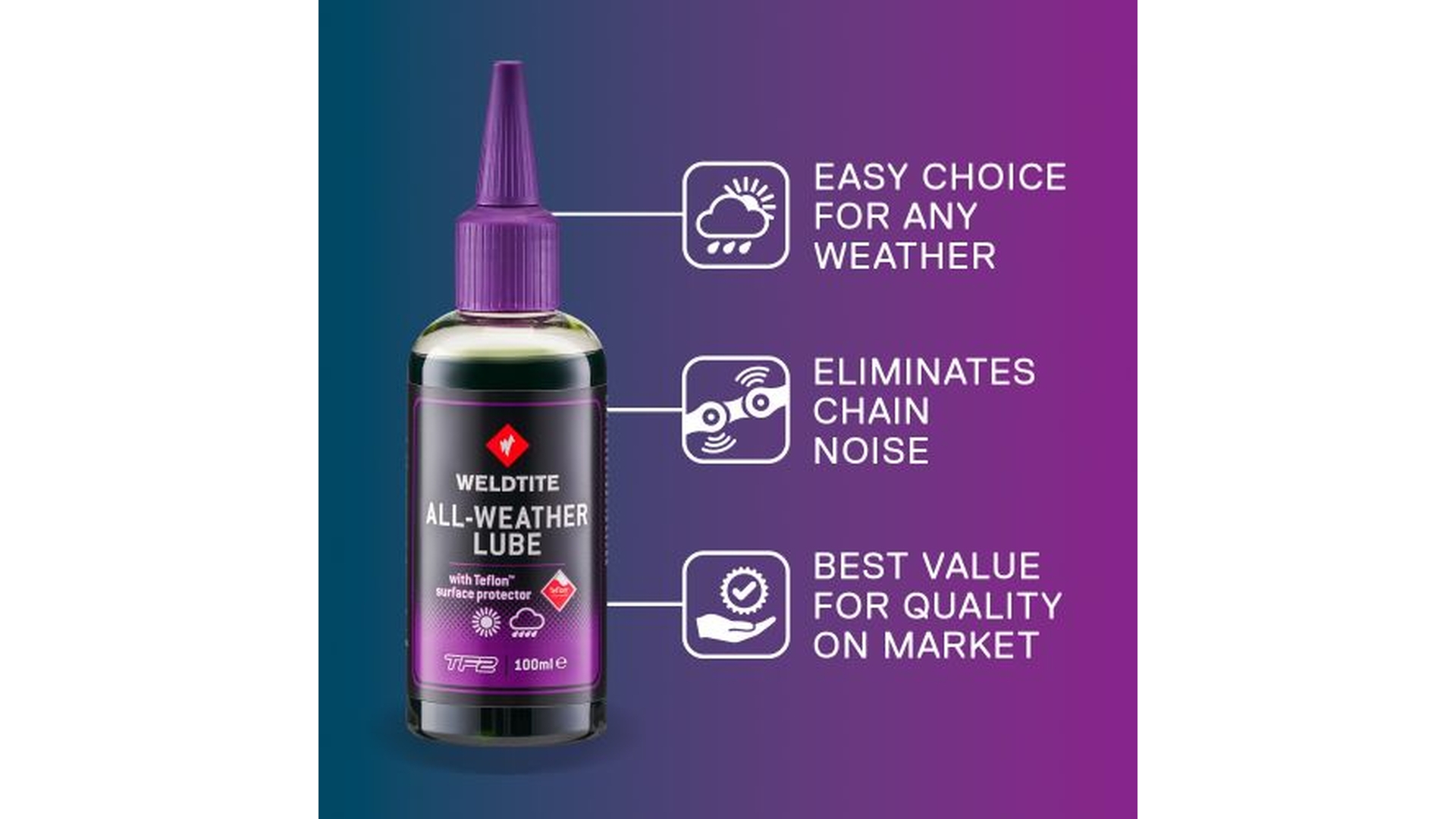 Main image of Weldtite Weldtite TF2 All-Weather Lubricant with Teflon